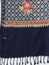 Women's Aari Embroidery Wool Shawl
